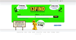 Desktop Screenshot of 13find.com.au